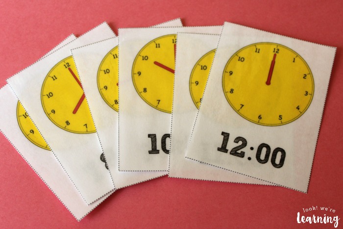 Telling Time Flashcards