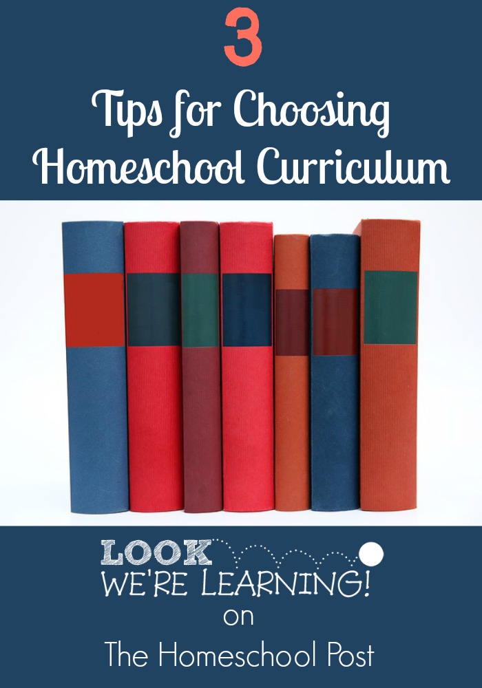 Tips for Choosing Homeschool Curriculum