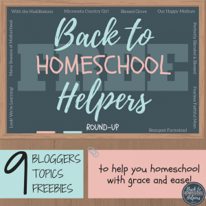 Back to Homeschool Helpers