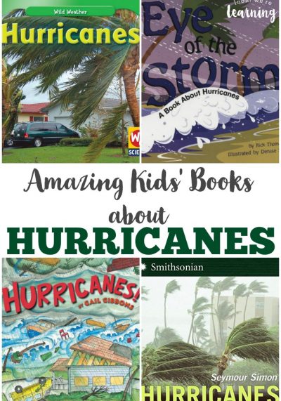 Learn about extreme summer weather with these amazing hurricane books for kids!