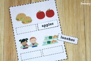 Printable Collective Noun Sorting Activity for Kids