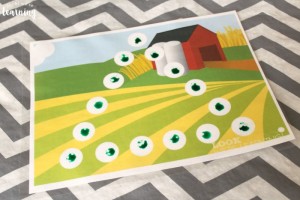 Farm Do a Dot Shape Marker Pages