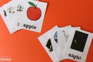 Printable Fall Sight Word Flashcards