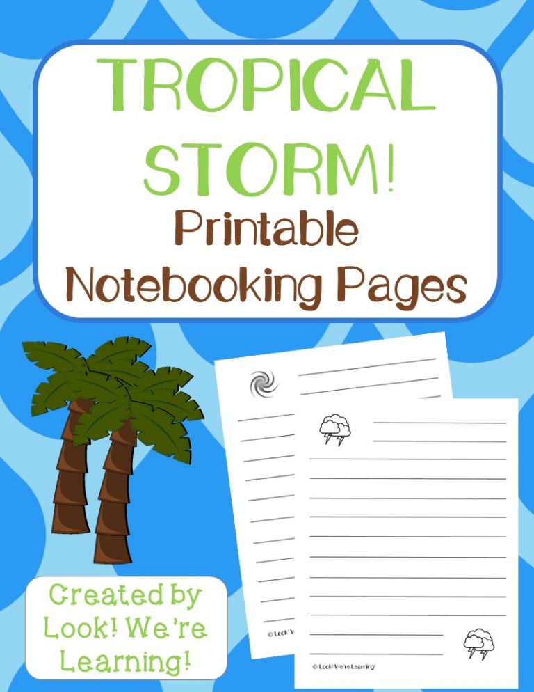 Simple Elementary Hurricane Unit for Kids - Look! We're Learning!