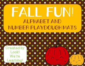Fun Fall Playdough Mats