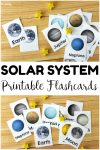 Free Printable Solar System Flashcards - Look! We're Learning!