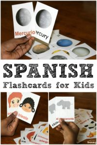 Learn espanol with these printable Spanish flashcards for kids!