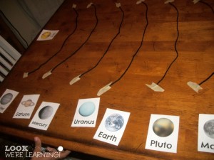 Planets of the Solar System Flashcards - Look! We're Learning!
