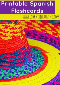Printable Spanish Flashcards @ Look! We're Learning!