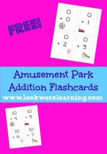 Free Printable Flashcards Addition Facts - Look! We're Learning!