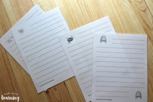 Printable Animal Homes Notebooking Pages