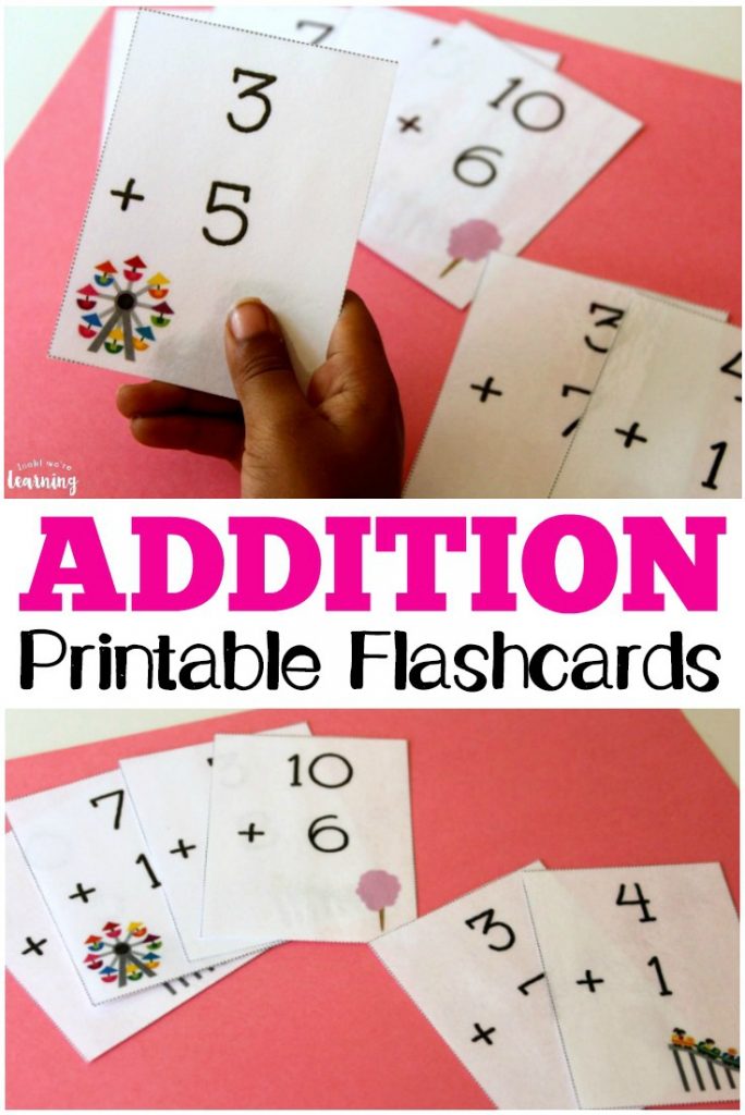 These Printable Addition Flashcards Make Practicing Math Facts Fun