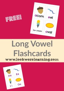 Free Printable Flashcards Long Vowel Flashcards @ Look! We're Learning!