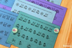 Printable Arctic Animals Pattern Activity