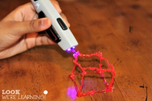 3D Printing Cube with the Atmosflare Pen