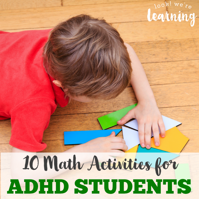 10 Math Activities for ADHD Students