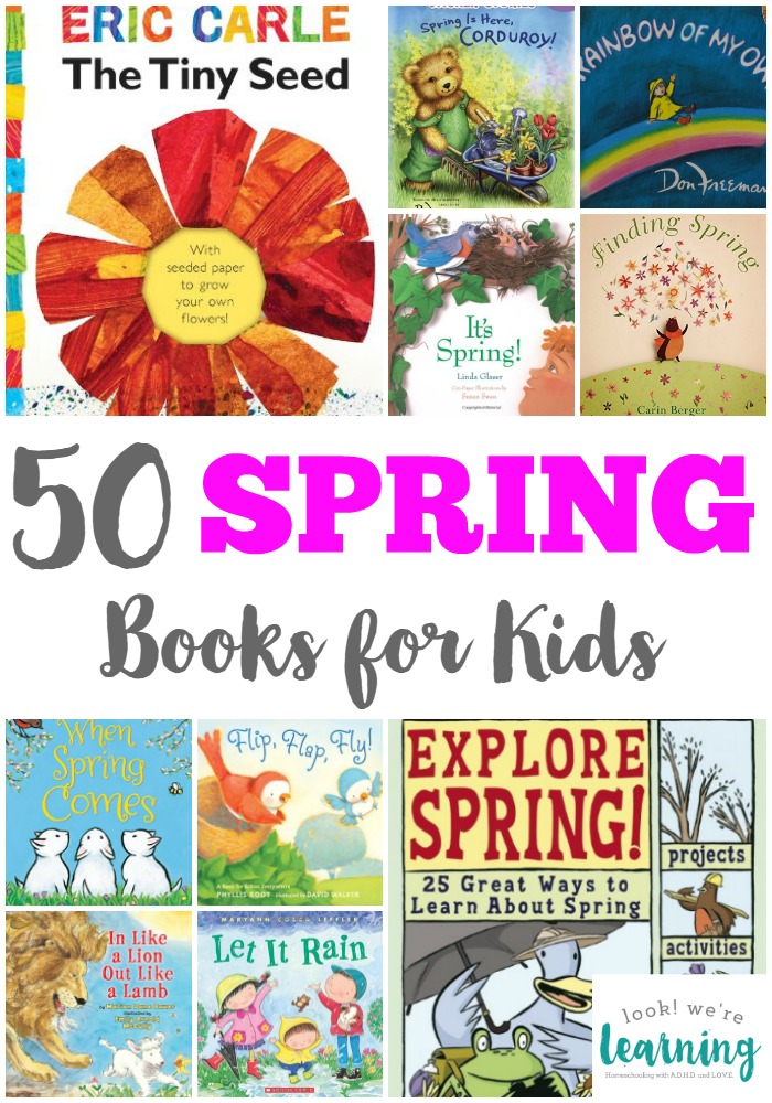 50 Spring Books for Kids