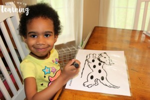 Harry the Dirty Dog Activity Coloring