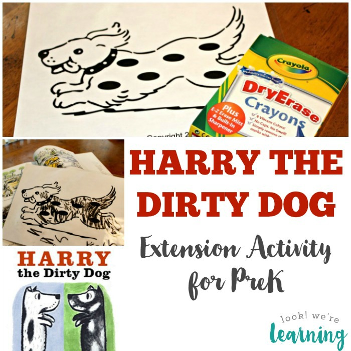Harry the Dirty Dog Activity for PreK and Tots