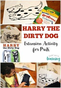 Harry the Dirty Dog Activity for Tots and PreK