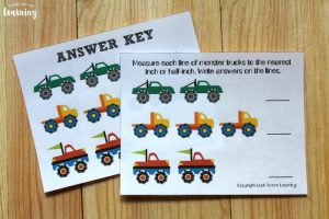 Printable Measurement to the Nearest Inch Lesson for Kids