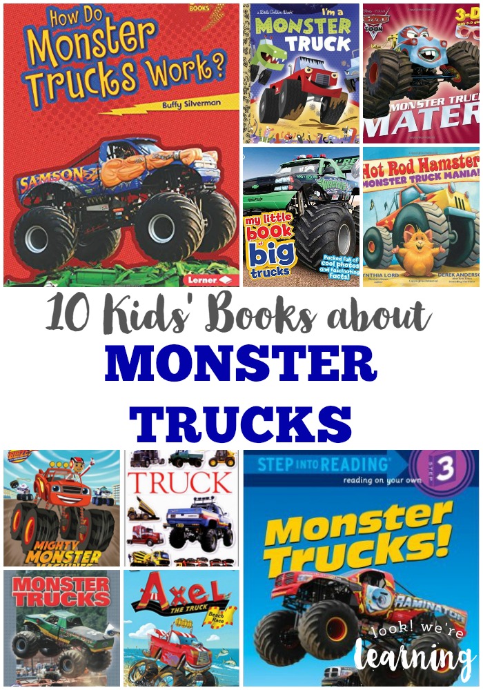Kids Books about Monster Trucks
