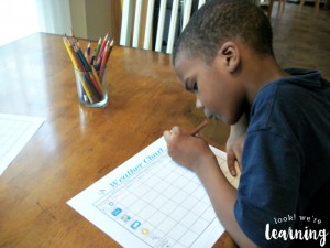 Tracking Weather with Kids