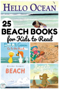 Share some of these lovely beach books for kids this summer!