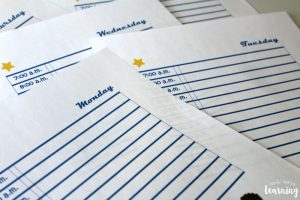 Student Planner Pages for Kids