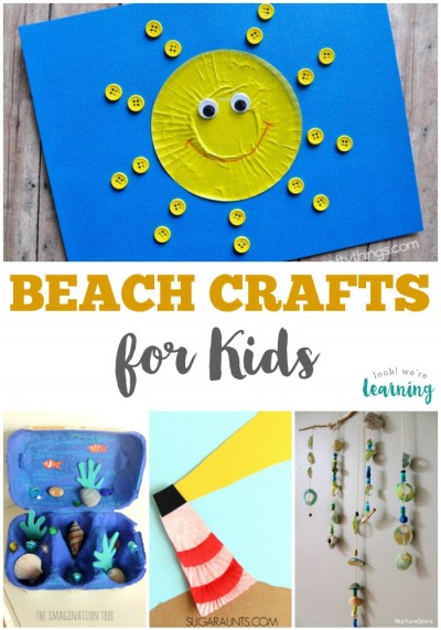 25 Beach Crafts for Kids