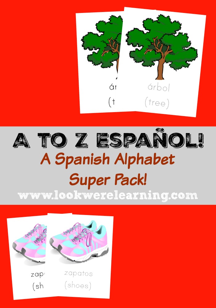 A to Z Espanol Spanish Alphabet Super Pack