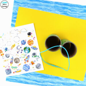 Easy Solar System Binoculars Craft