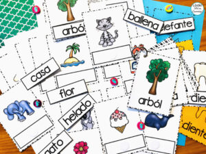 Spanish Alphabet Learning Flashcards for Kids