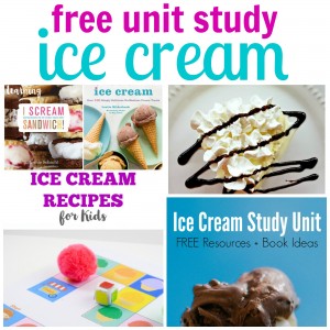 Free Ice Cream Unit Study Resources