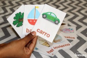 Using Spanish Alphabet Flashcards with Kids