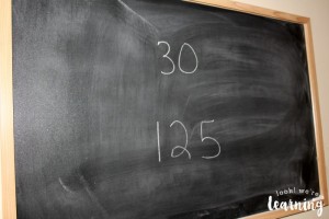 CTC Math Lesson with a Chalkboard