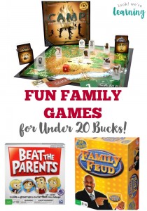 Fun Family Games for Under 20 Bucks