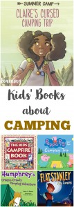 Fun Kids Books about Camping