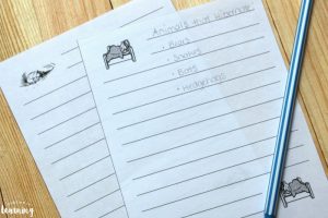 Hibernation Notebooking Pages for Kids