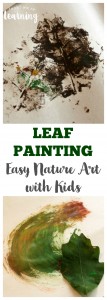 Leaf Painting Easy Nature Art with Kids