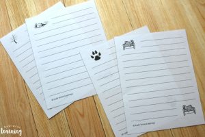 Printable Hibernation Notebooking Pages for Kids