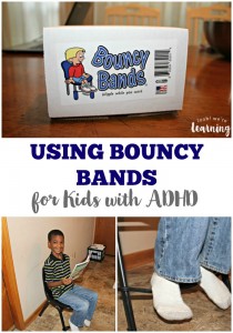 Using Bouncy Bands for Kids with ADHD