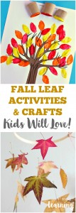 Fall Leaf Activities for Kids @ Look! We're Learning!