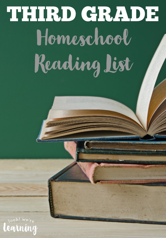 Help your third grader love reading with this third grade homeschool reading list!