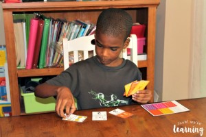 Playing HoliMaths Multiplication Card Game