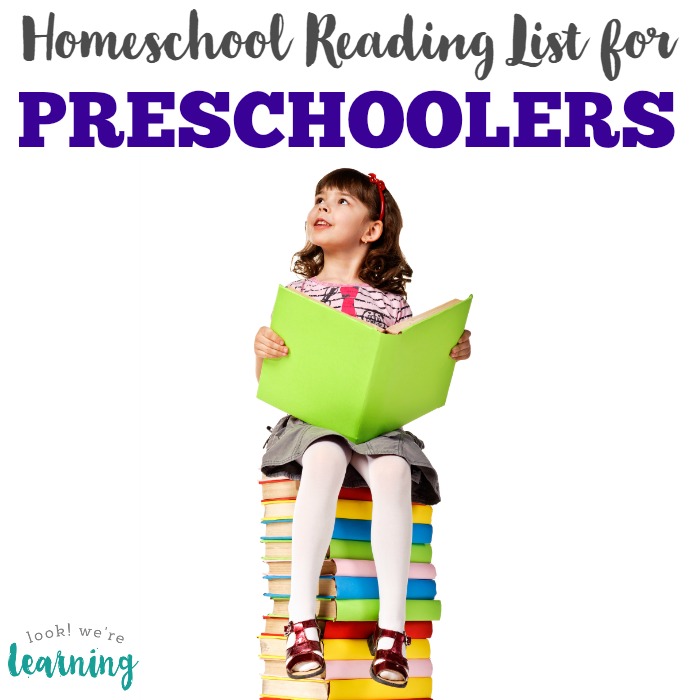 Preschool Homeschool Reading List