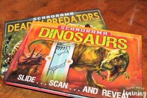 Scanorama Dinosaurs Book