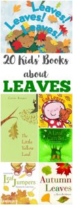 Share these books about leaves with the kids during storytime this autumn!