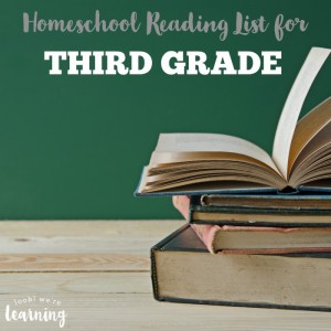 Third Grade Reading List for Homeschoolers