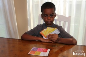 Using HoliMaths Multiplication Cards